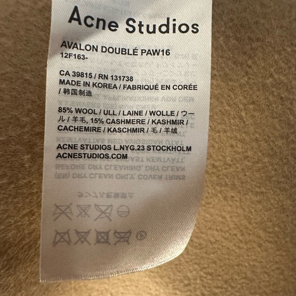 Acne Studios Camel Trench Coat - Picture 4 of 8